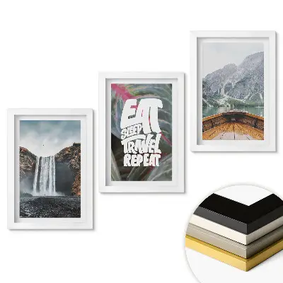 Triptych v rámu Dobrodružství v přírodě a cestování