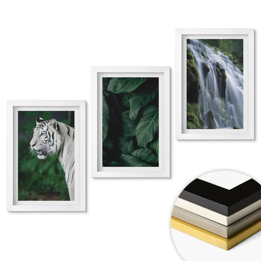 Triptych v rámu Příroda ve třech verzích