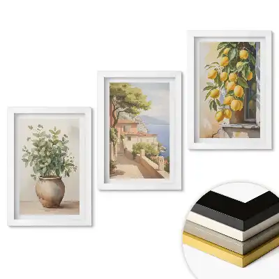 Triptych v rámu Krajina a příroda v harmonii