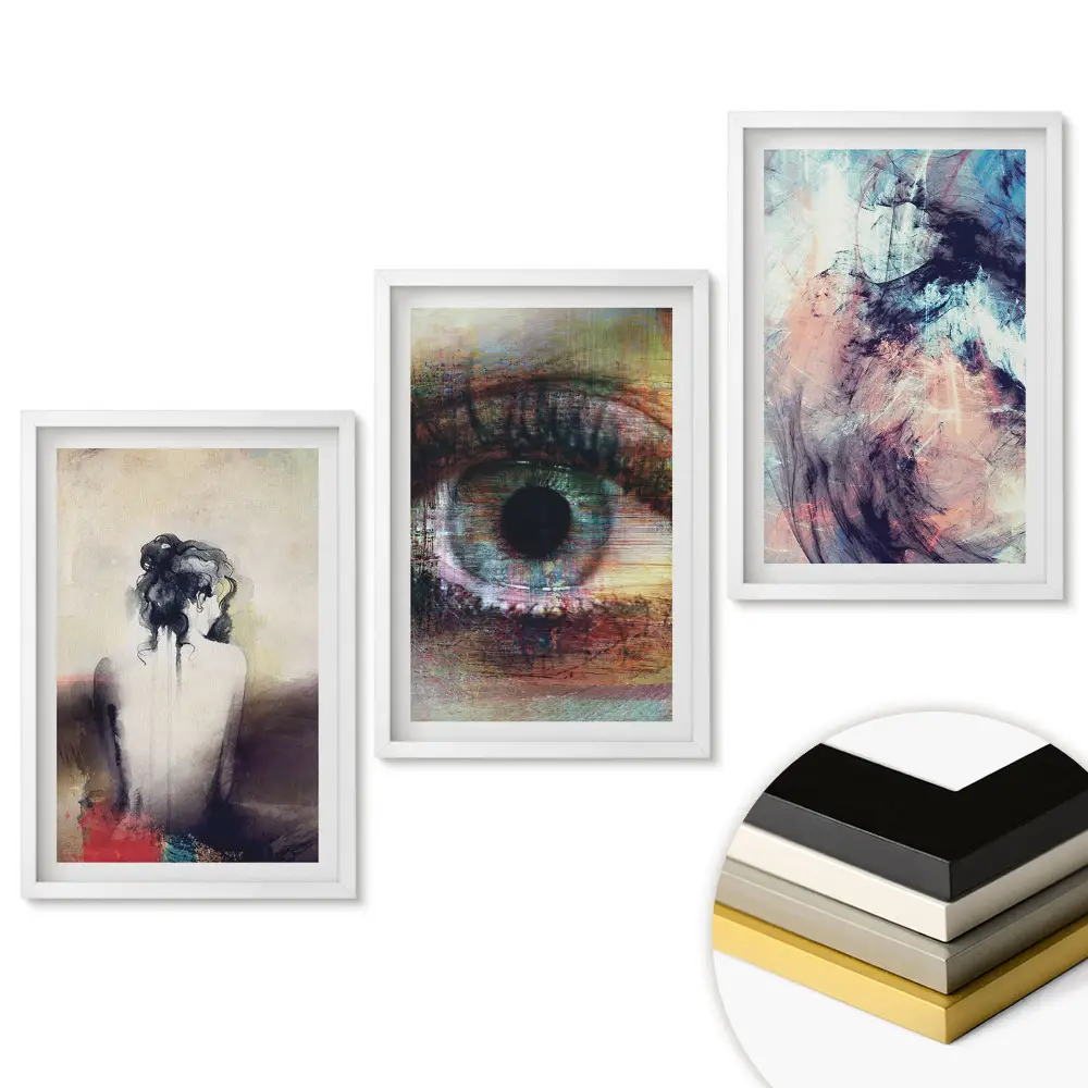 Triptych v rámu Umění vyjádření a emocí v obrazech