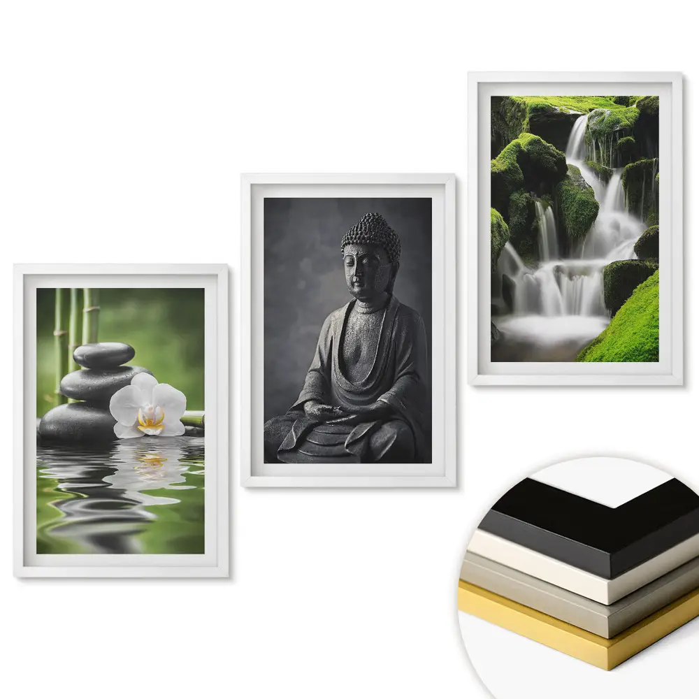 Triptych v rámu Harmonie přírody a klid mysli