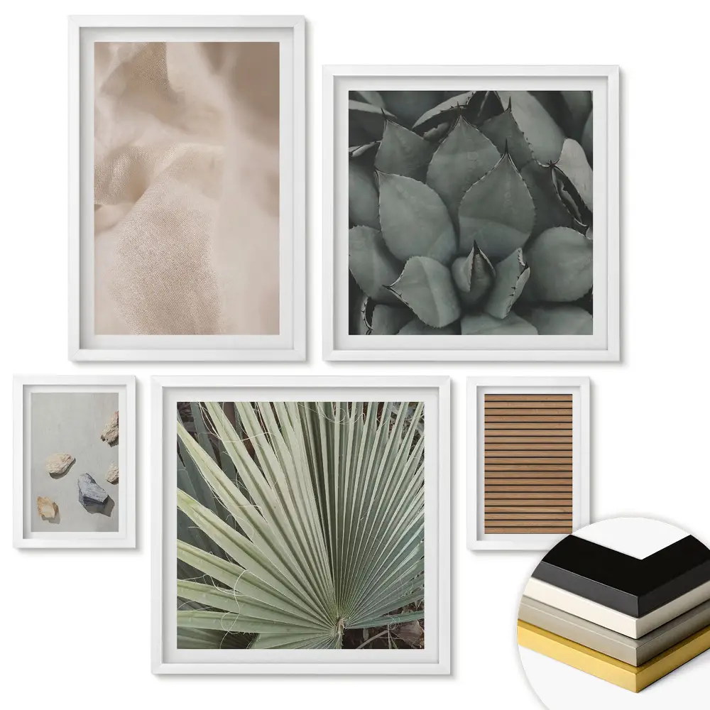 Nástěnná galerie Přirozená krása v minimalistickém stylu