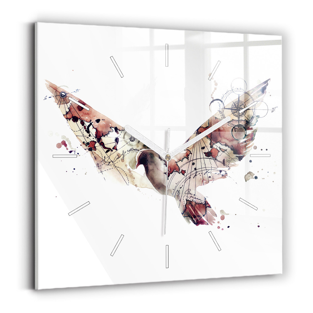 Skleněné hodiny Abstraktní pohled