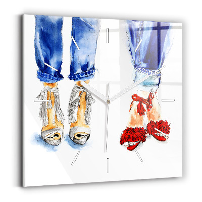 Skleněné hodiny Dámské odznaky